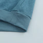 Color Block Ribbed Trim Sweatshirt -