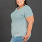 Sew In Love Running Free Striped Tee -