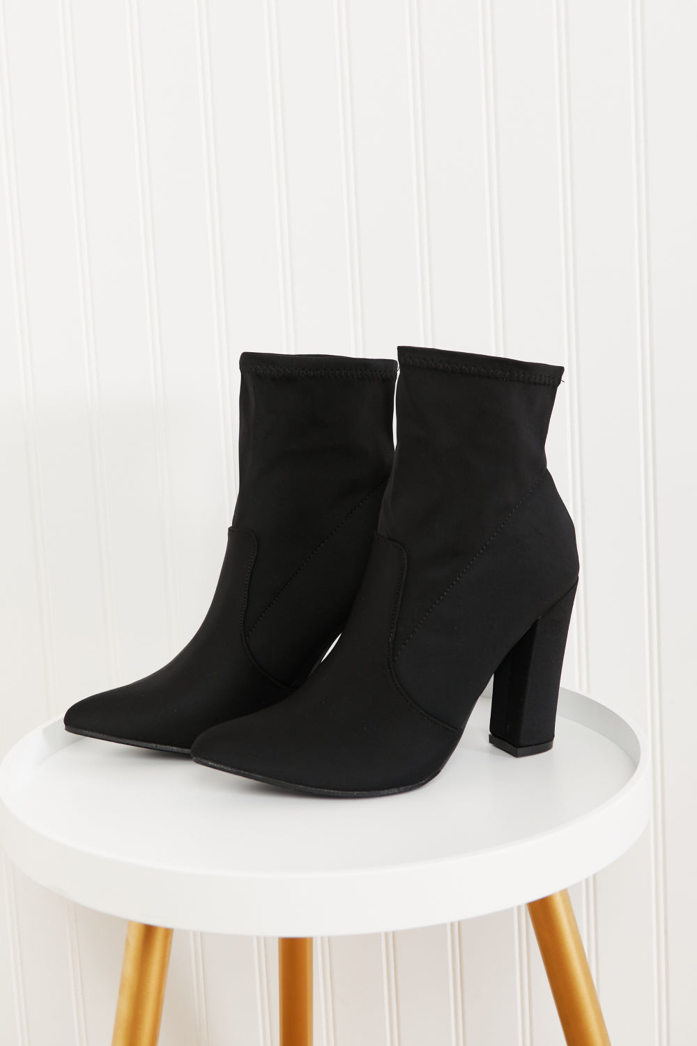 WeeBoo West End Pointed Toe Heeled Booties -