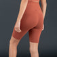 Rae Mode Get Set Crisscross Biker Shorts -