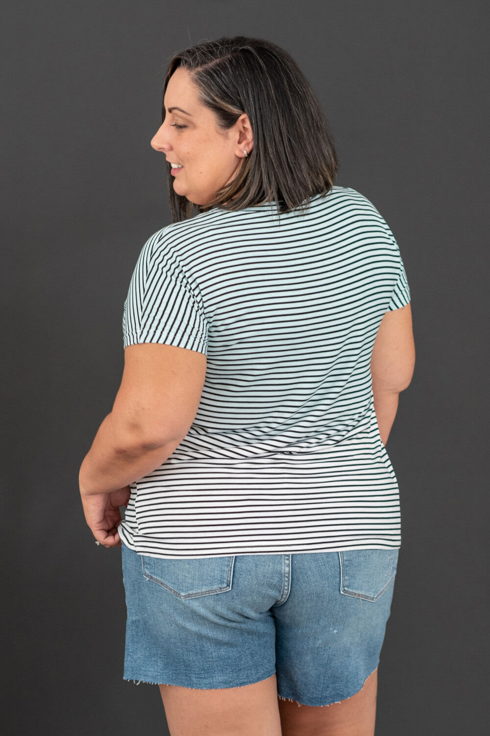 Sew In Love Running Free Striped Tee -