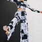 Dress Day Read All About It Abstract Print Set -