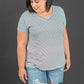 Sew In Love Running Free Striped Tee -