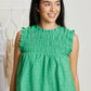 Glam Let's Get Together Smocked Top -