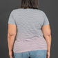 Sew In Love Running Free Striped Tee -