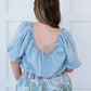 Doe & Rae Keep Me Close Chambray Top -