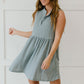 Sew In Love Weekday Wonder Babydoll Dress in Silver -