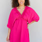 GeeGee Glamour Girl Balloon Sleeve Mini Dress -