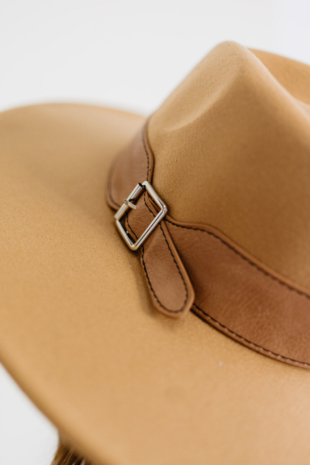 Justin Taylor On My Way Ranger Hat with PU Leather Belt -