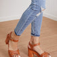 KAYLEEN Live Intentionally Block Heeled Sandals -