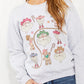 WKNDER Christmas Gallery Full Size Graphic Sweatshirt -
