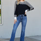 Sew In Love Full Size Striped Dolman Sleeve Knit Top -