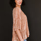 Cheers to You Leopard Burnout Top -
