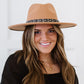 Fame Take a Stroll Studded Fedora -
