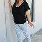 Sew In Love Weekend Bound V-Neck Tee -
