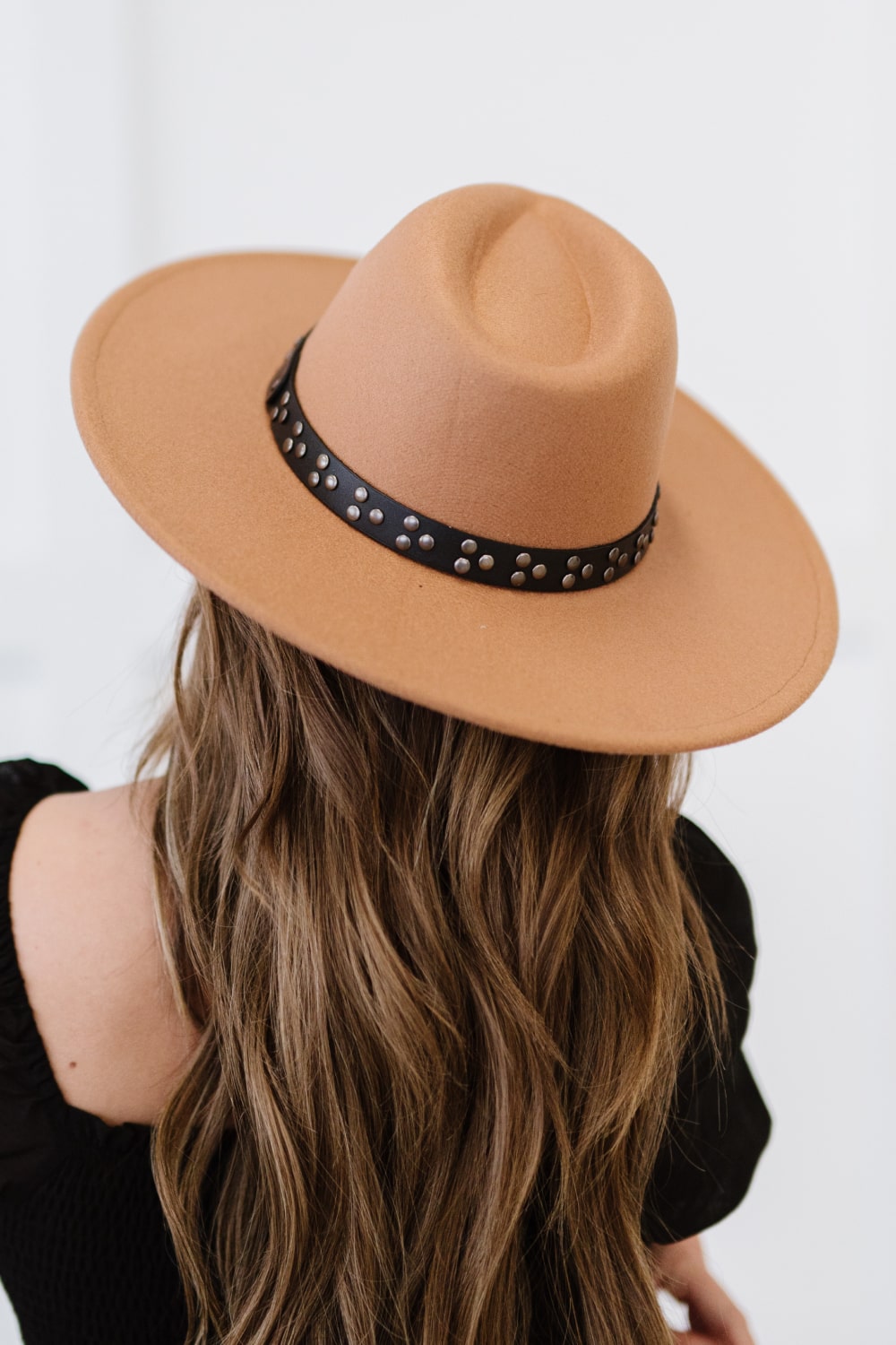 Fame Take a Stroll Studded Fedora -