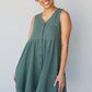Cotton Bleu Farmers' Market Button-Up Sleeveless Dress -