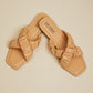 Cape Robbin Déjà Vu Ruched Slides -
