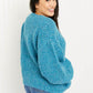 Davi & Dani Just a Fling Full Size Button Down Cardigan -