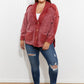 Zenana Autumn Breeze French Terry Button Front Jacket -