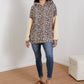 Jade By Jane Wild Side Leopard Hoodie with Teddy Sleeves -