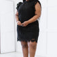 Sweet Lovely by Jen Full Size Fit for Royalty Lace Flutter Sleeve Dress -