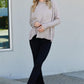 Heimish Full Size Raw Seam Slit Sweater -