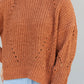 HYFVE That Look Pointelle Knit Sweater -