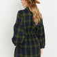 Davi & Dani Make an Entrance Full Size Button Front Shirt Dress -