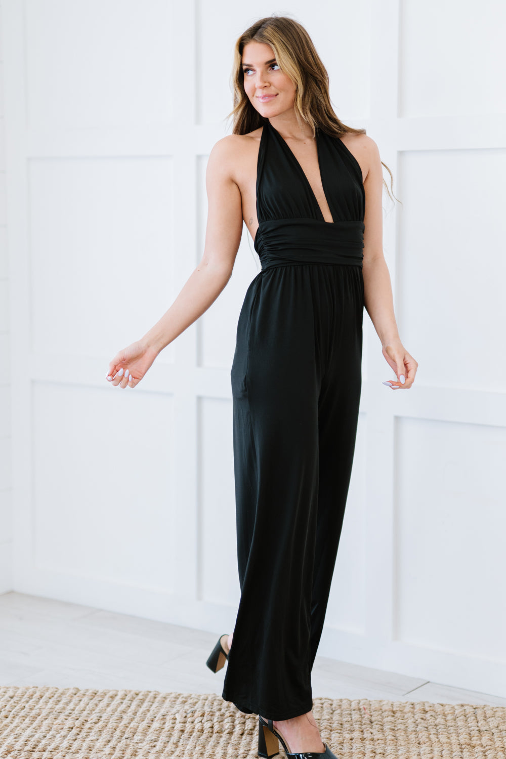 Dress Day Almost There Halter Neck Jumpsuit -