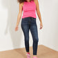 Berness Stick To It Platform Lace-Up Booties in Pink -
