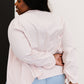 Higher Path Ruched Blazer Jacket -