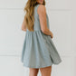 Sew In Love Weekday Wonder Babydoll Dress in Silver -
