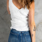 V-Neck Sleeveless Knit Top -