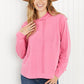 Andree by Unit Live Simply Full Size Shoulder Detail Knit Hoodie -