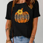 Floral Pumpkin Graphic Tee -