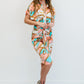 Miss Avenue Never Looked Better Scarf Print Dress -
