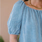 Doe & Rae Keep Me Close Chambray Top -