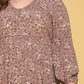 ODDI Floral Tiered Dress -