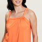 Sew In Love Bright-Eyed Beauty Tank in Tangerine -