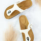 WeeBoo Forever Summer Genuine Leather Insole T-Strap Sandals -