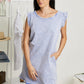 Sew In Love Cascade Springs Full Size Acid Wash Dress in Denim -