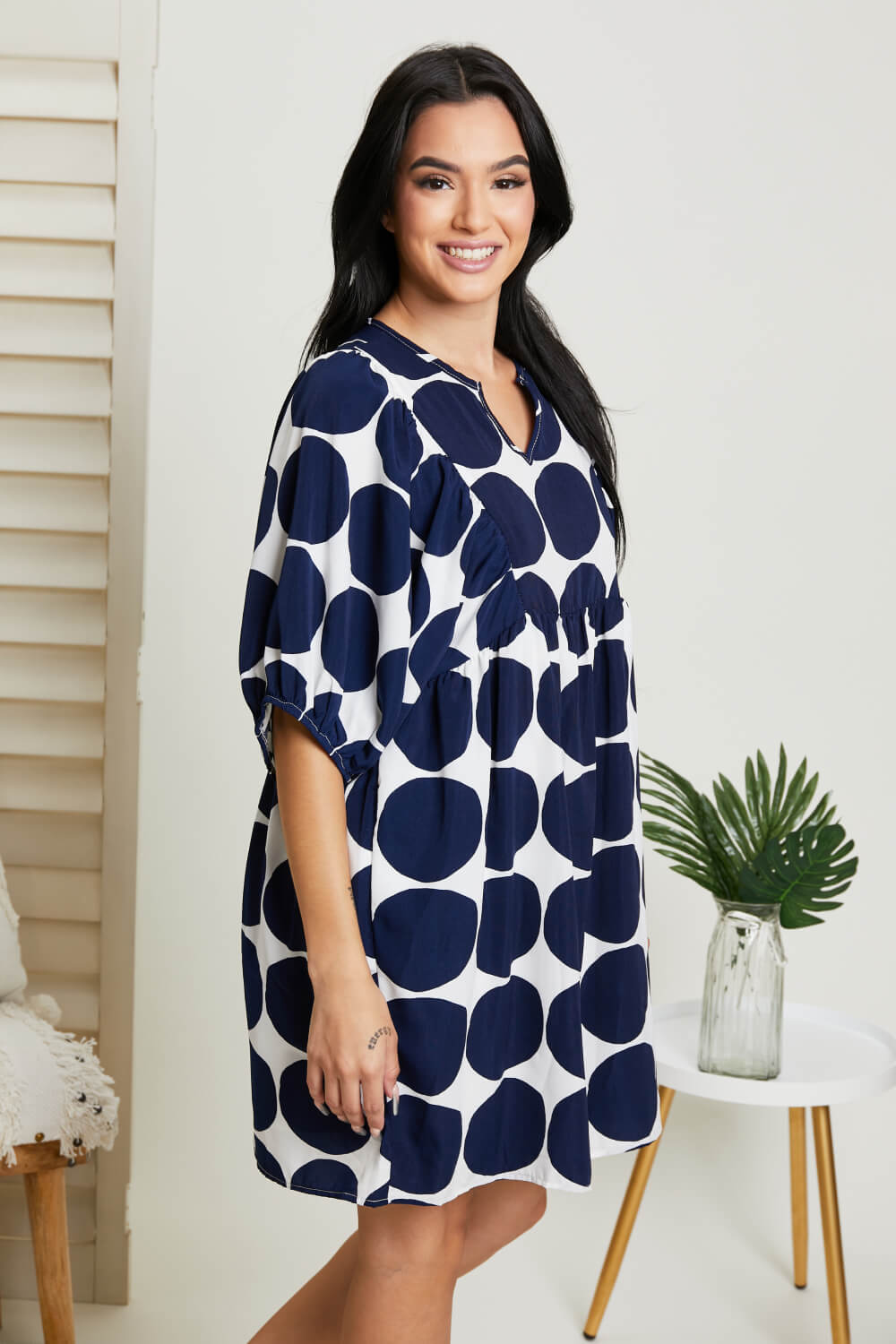 Ces Femme London Polka Dot Dress -