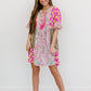 ODDI So Happy Together Full Size Run Patchwork Print Dress -