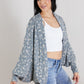 GeeGee Biggest Flirt Floral Print Cardigan -