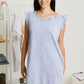 Sew In Love Cascade Springs Full Size Acid Wash Dress in Denim -
