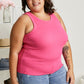 Sew In Love Electric Love Tank in Hot Pink -