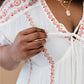 ODDI School's Out Embroidered Dress -
