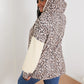 Jade By Jane Wild Side Leopard Hoodie with Teddy Sleeves -