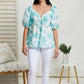 Hailey & Co Love You Most Floral Blouse -